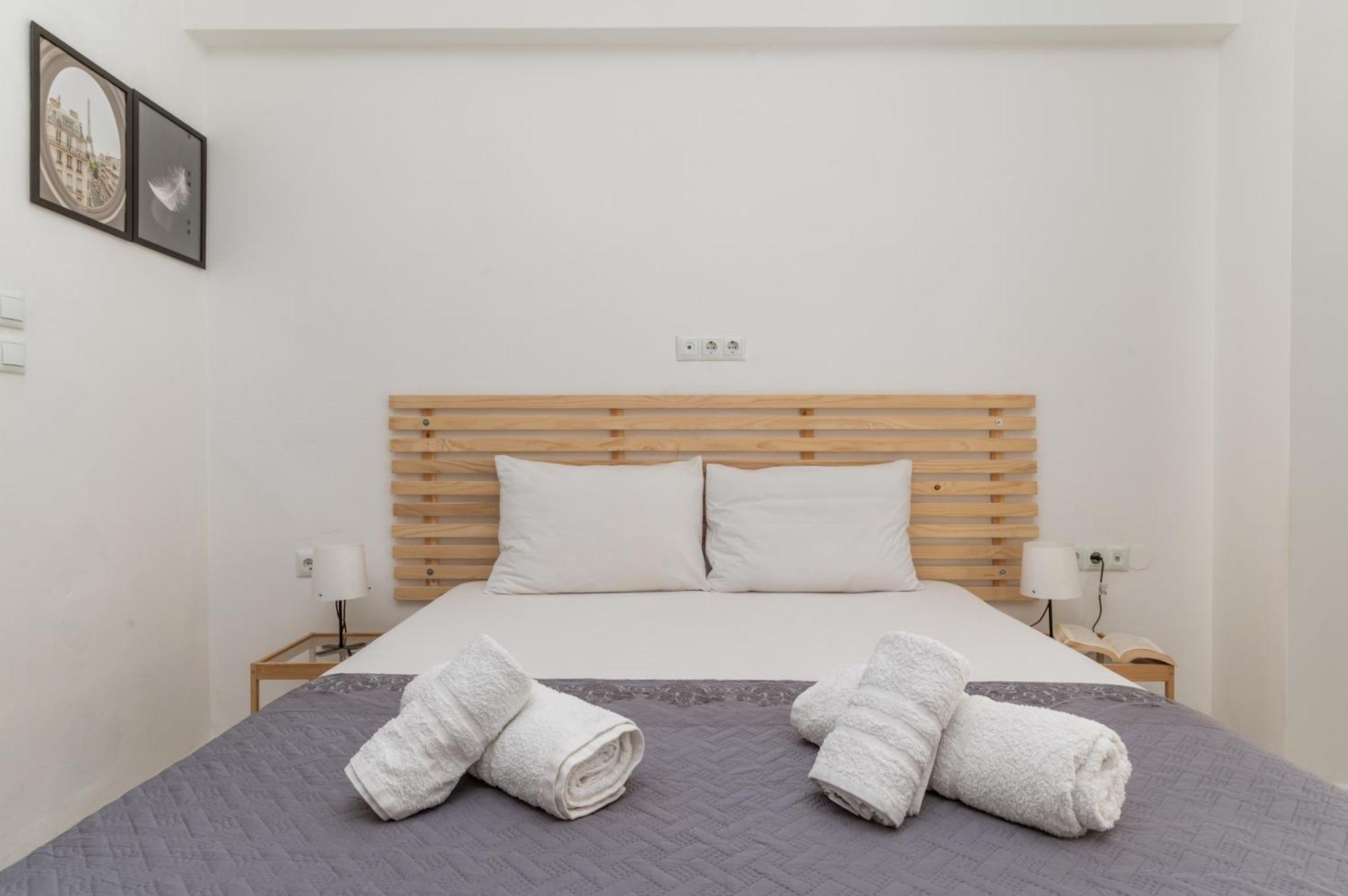 The Omonoia Modern, 3Bd Apartment Athena Bagian luar foto