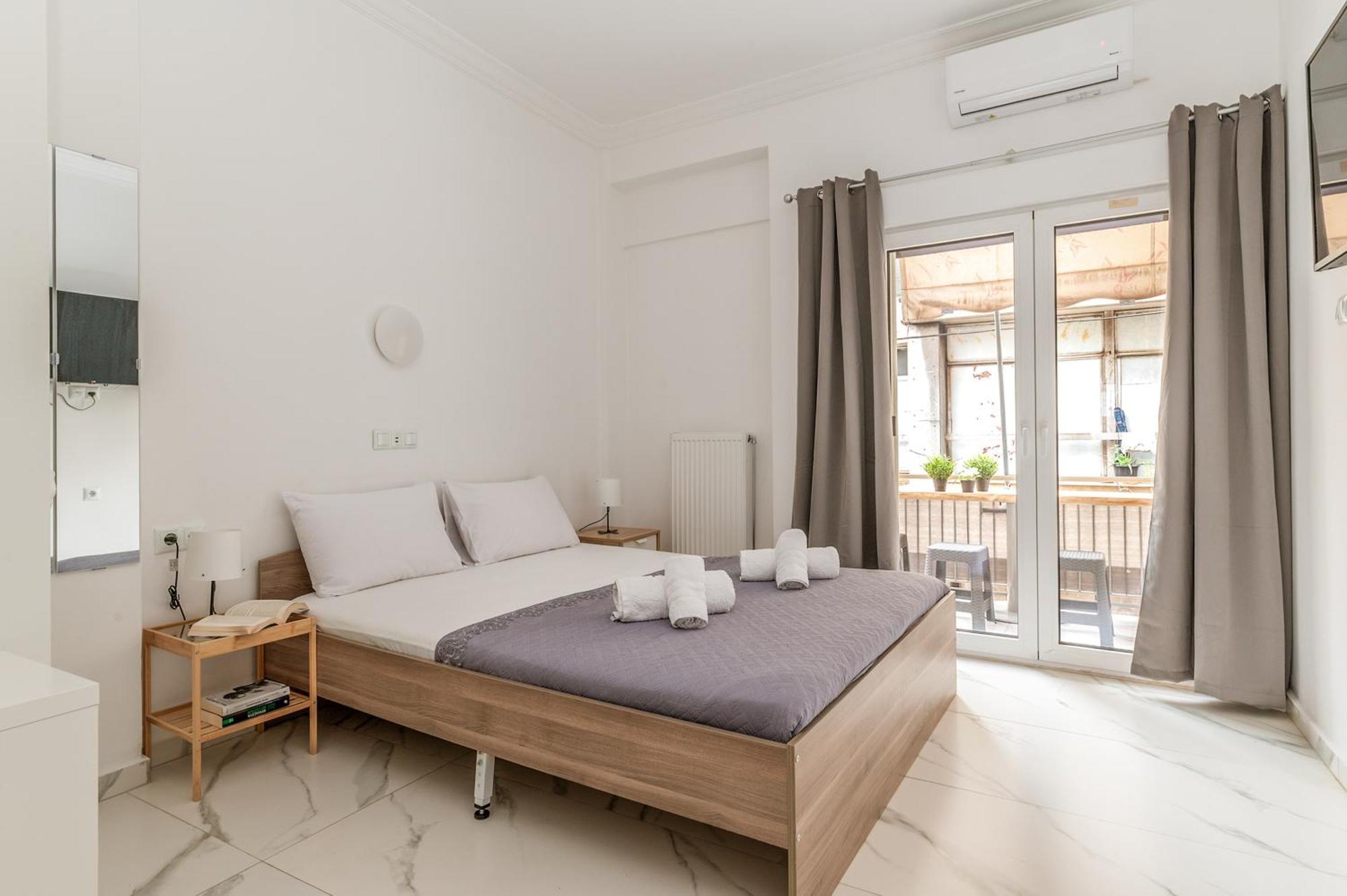 The Omonoia Modern, 3Bd Apartment Athena Bagian luar foto