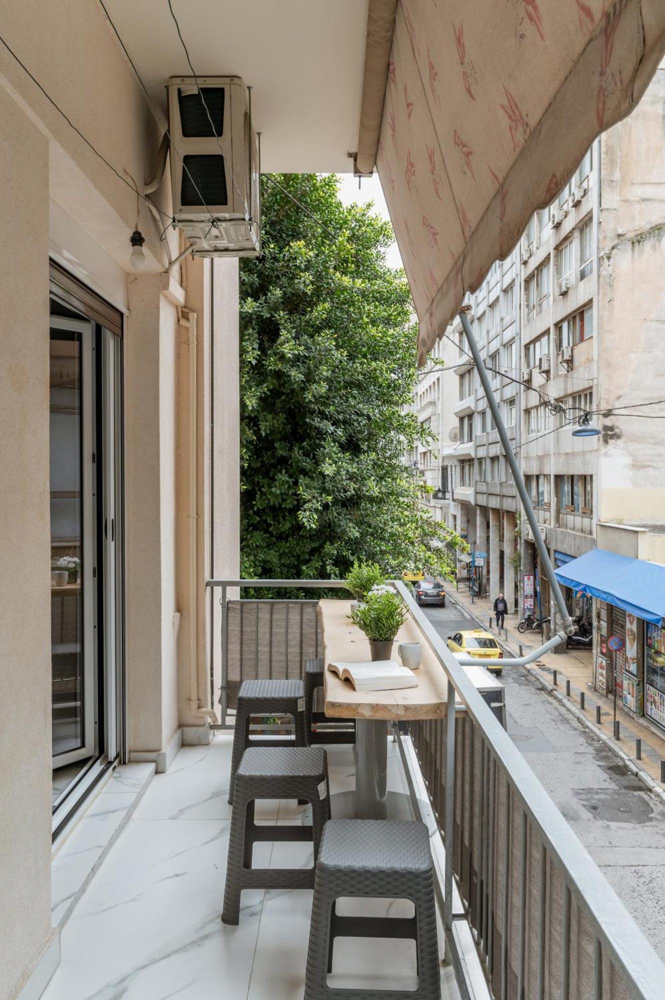 The Omonoia Modern, 3Bd Apartment Athena Bagian luar foto