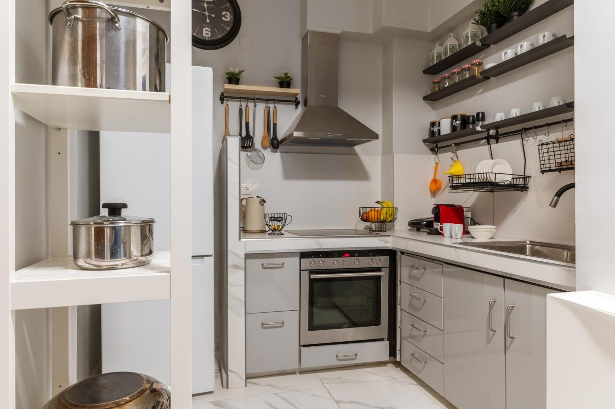 The Omonoia Modern, 3Bd Apartment Athena Bagian luar foto