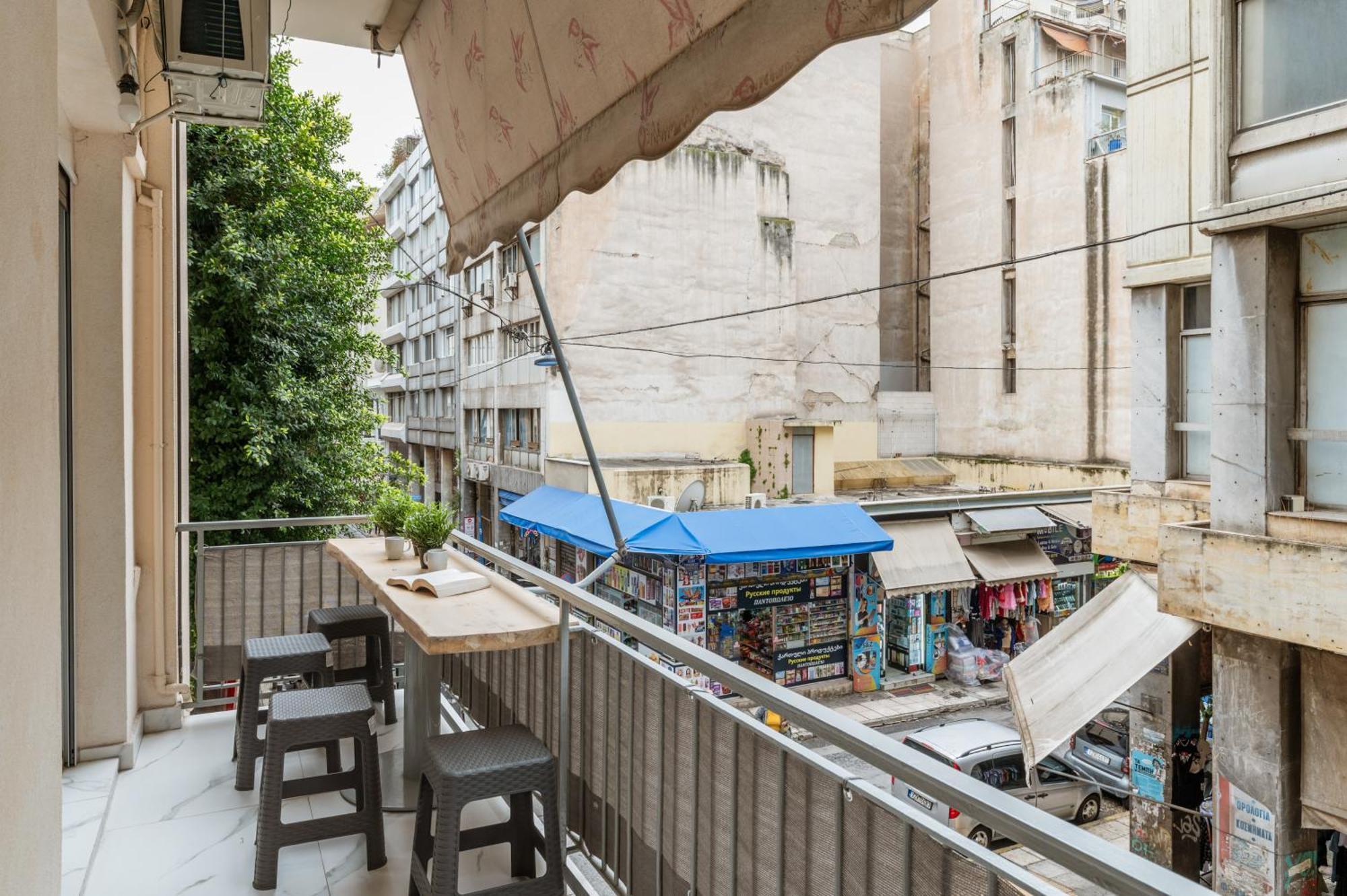 The Omonoia Modern, 3Bd Apartment Athena Bagian luar foto